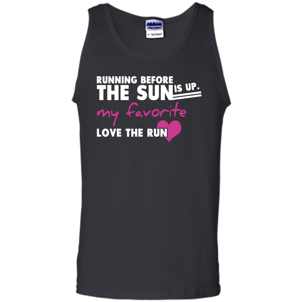 Runner T-shirt Running Before The Sun Is Up T-shirt Royal