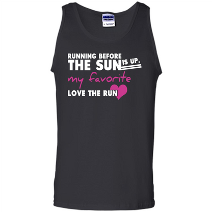 Runner T-shirt Running Before The Sun Is Up T-shirt Royal