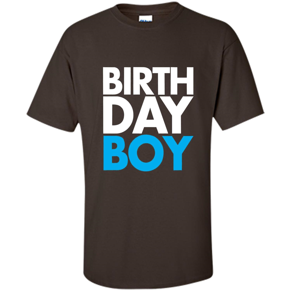 Birth Day Boy T-shirt Dark Chocolate