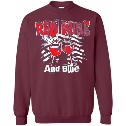 Red Wine And Blue Maroon