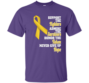 Cancer Awareness T-shirt Support Childhood Cancer Awareness