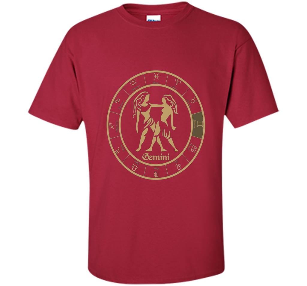 Gemini T-Shirt shirt Cardinal