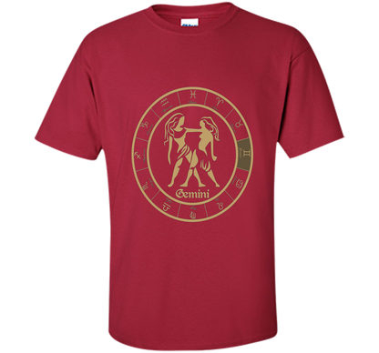 Gemini T-Shirt shirt Cardinal