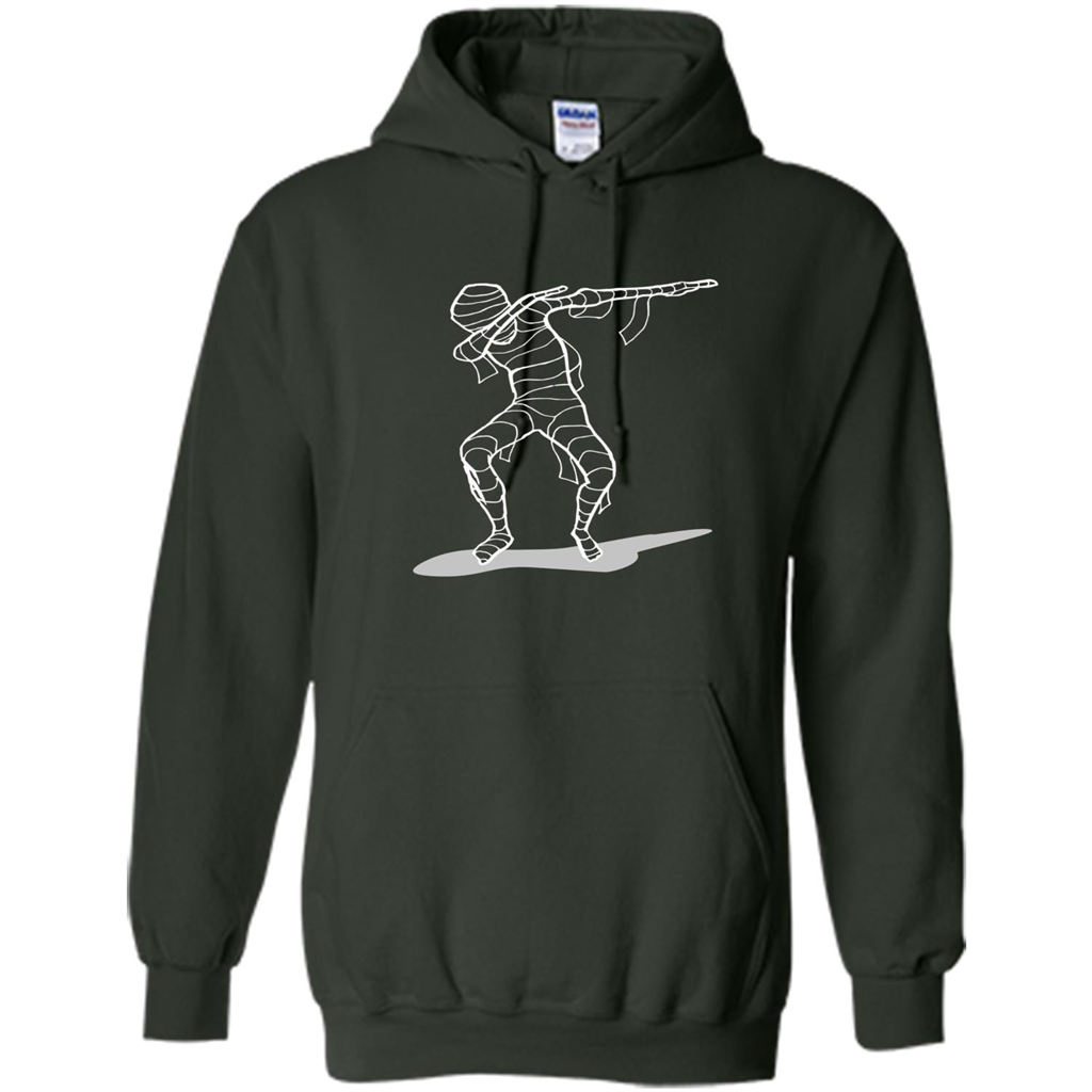 Dab Halloween T-shirt Hip Hop Dabbing Dancer T-shirt Forest Green