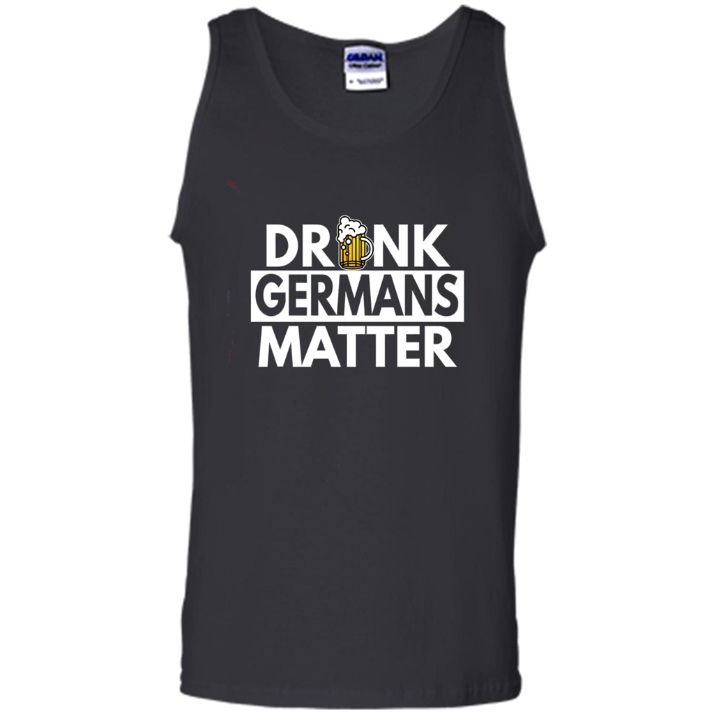 Oktoberfest T-shirt Drunk Germans Matter Black