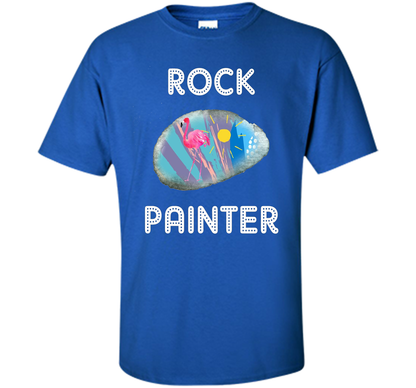 Rock Painter Shirt for People Who Paint Rocks or Hunt Rocks shirt Royal