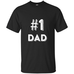 Fathers Day T-shirt Dad No.1 T-shirt