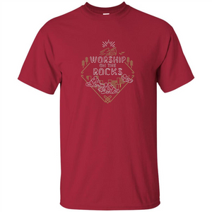 Official Worship On The Rocks 2017 Event T-Shirt