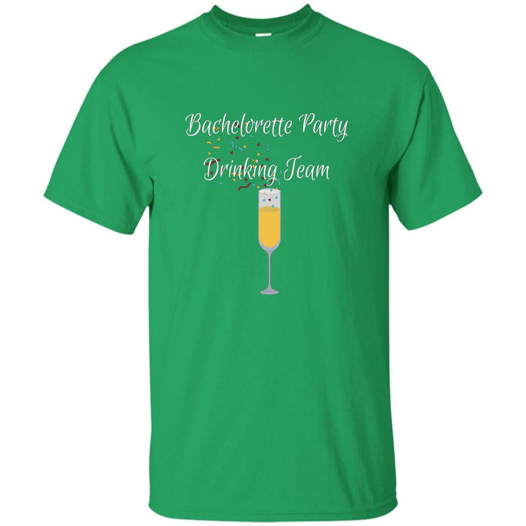 Bachelorette Party Drinking Team Bridal Wedding T-Shirt Irish Green