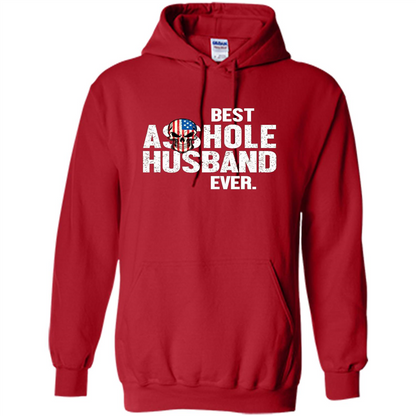 Best Asshole Husband Ever Funny T-shirt Red