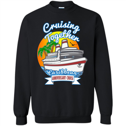 Cruising Together 2017 Anniversary Caribbean Cruise T-Shirt Black
