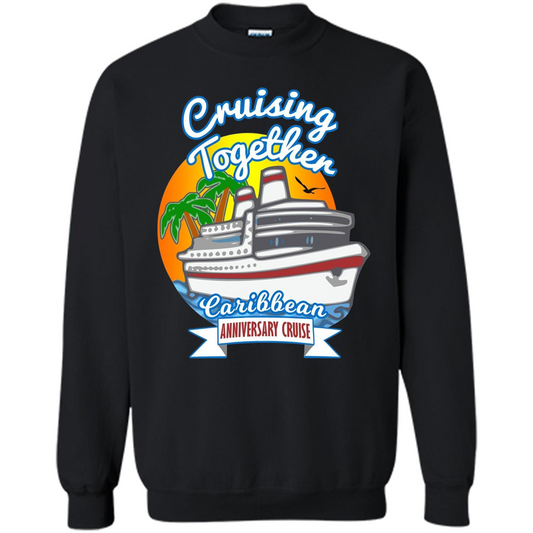 Cruising Together 2017 Anniversary Caribbean Cruise T-Shirt Black
