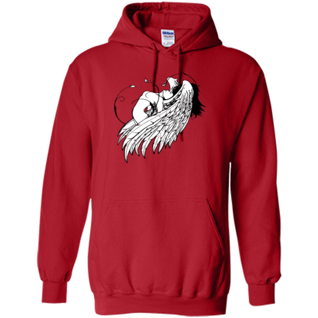 Angel T-shirt Angel Wings Red