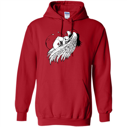 Angel T-shirt Angel Wings Red
