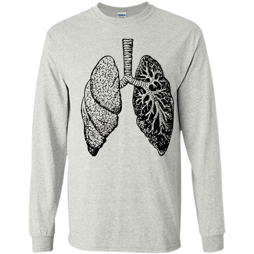 Lungs T-shirt Ash