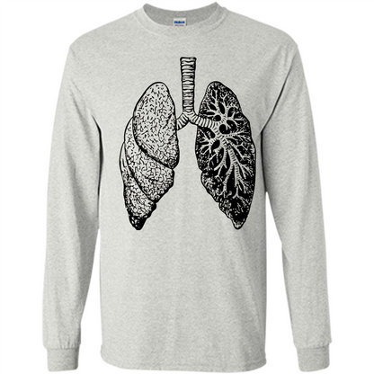 Lungs T-shirt Ash