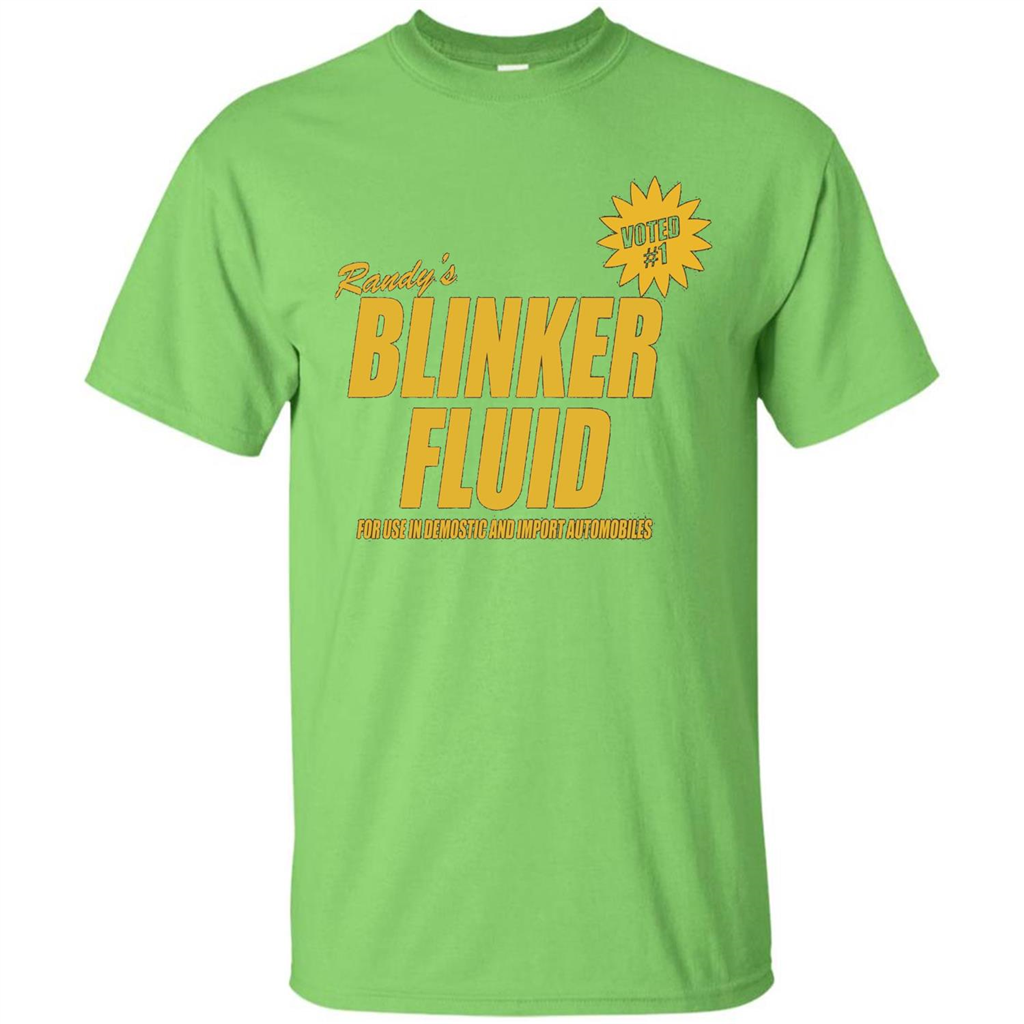 Randy's Blinker Fluid T-shirt Lime