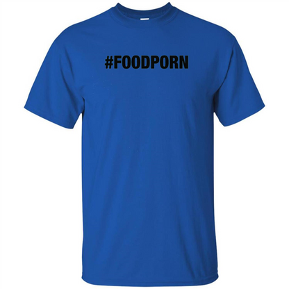 Foodporn T-shirt Royal
