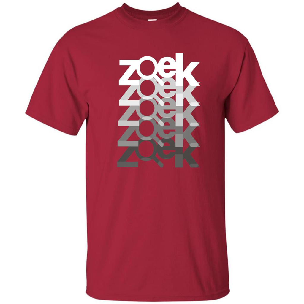 Zoek Zoek Zoek White Black T-shirt Cardinal
