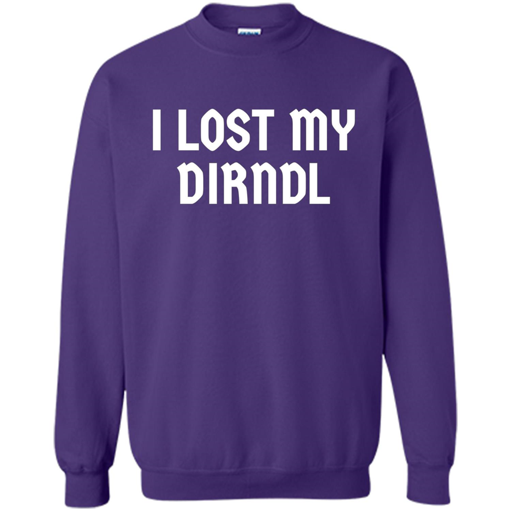 I Lost My Dirndl Oktoberfest Beer Party T-Shirt Orange