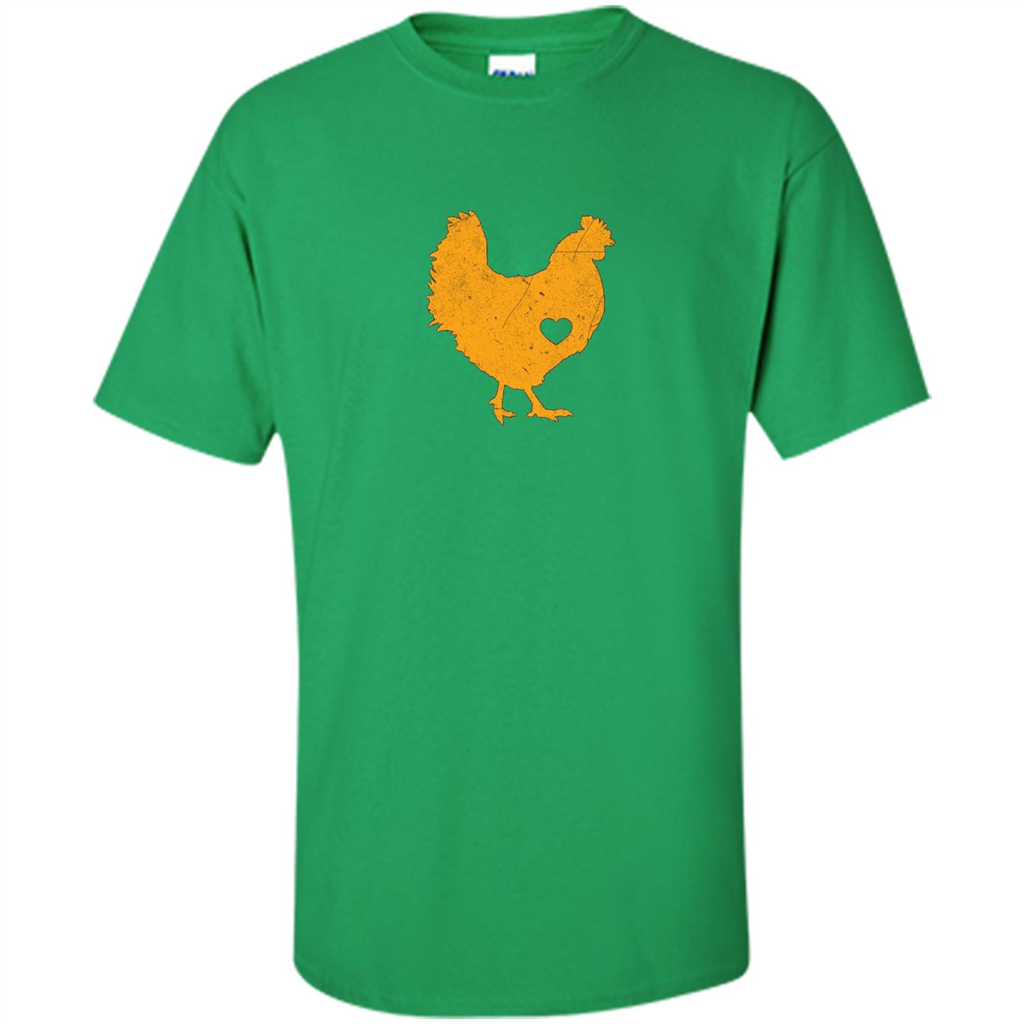 I Love My Chicken T- Shirt Irish Green
