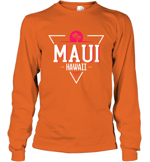 Maui Hawaii Summer Shirt Long Sleeve T-Shirt