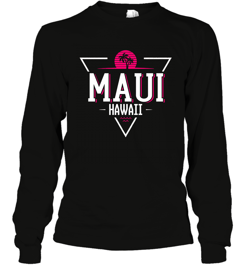 Maui Hawaii Summer Shirt Long Sleeve T-Shirt