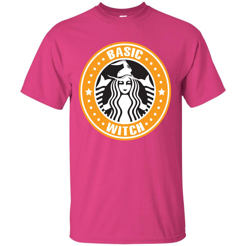 Halloween T-shirt Basic Witch T-shirt Heliconia