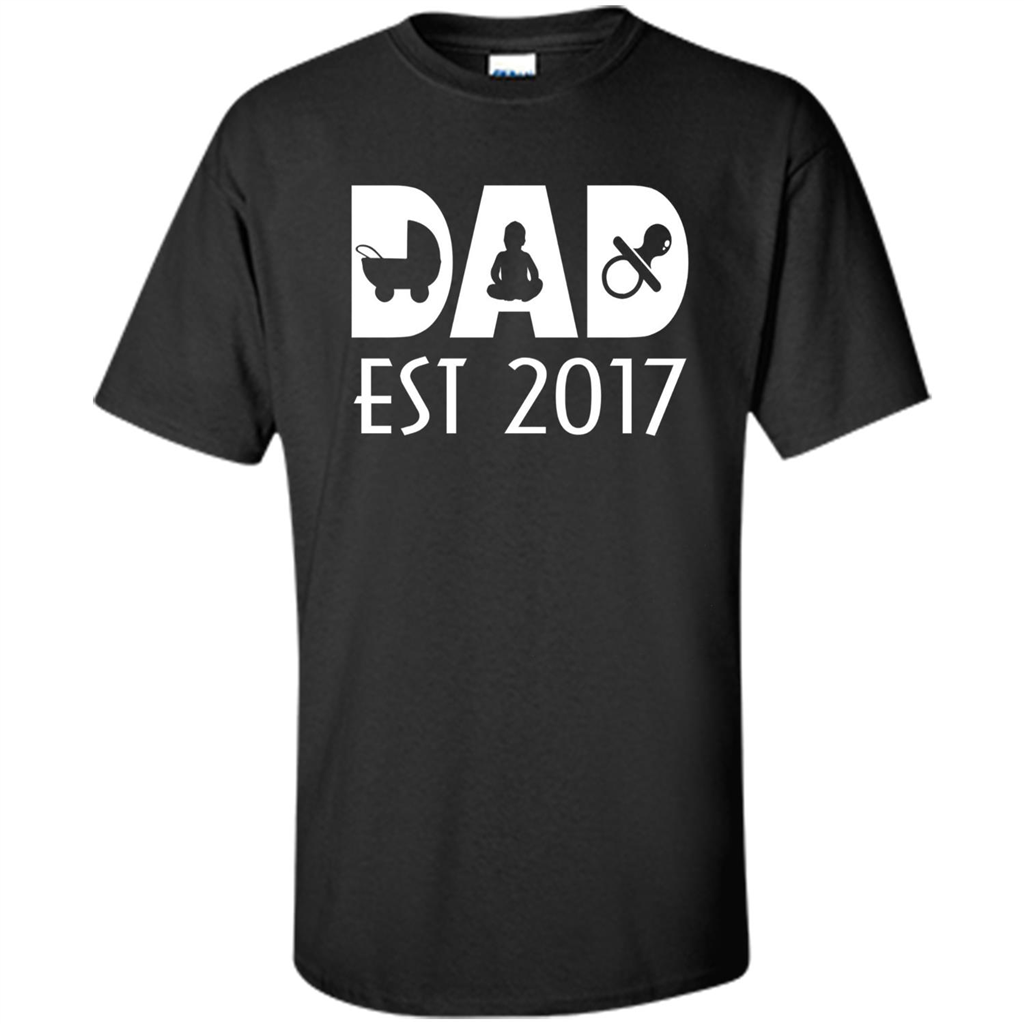 Happy First Time Dad 2017 T Shirt - Best Gift Father's Day Purple