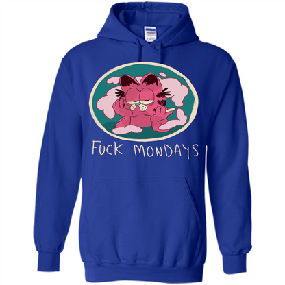 Funny T-shirt Fck Mondays Royal