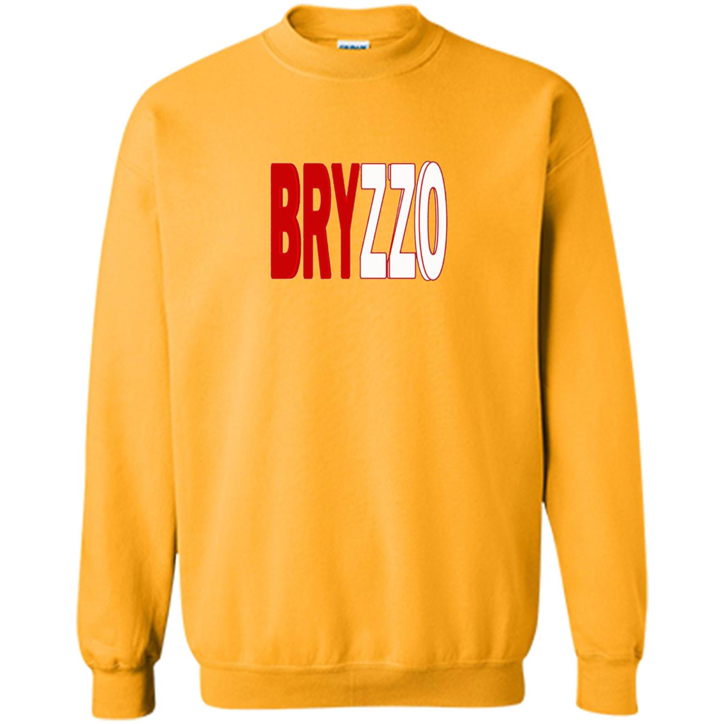 Bryzzo Bryant and Rizzo Funny Baseball T-shirt Gold