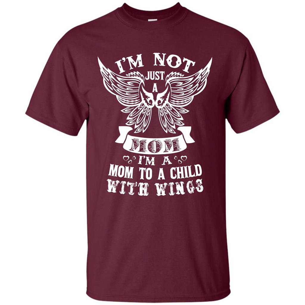 Mommy T-shirt I’m Not Just A Mom T-shirt Maroon