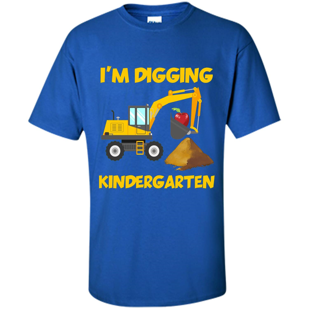I'm Digging Kindergarten T-shirt Royal