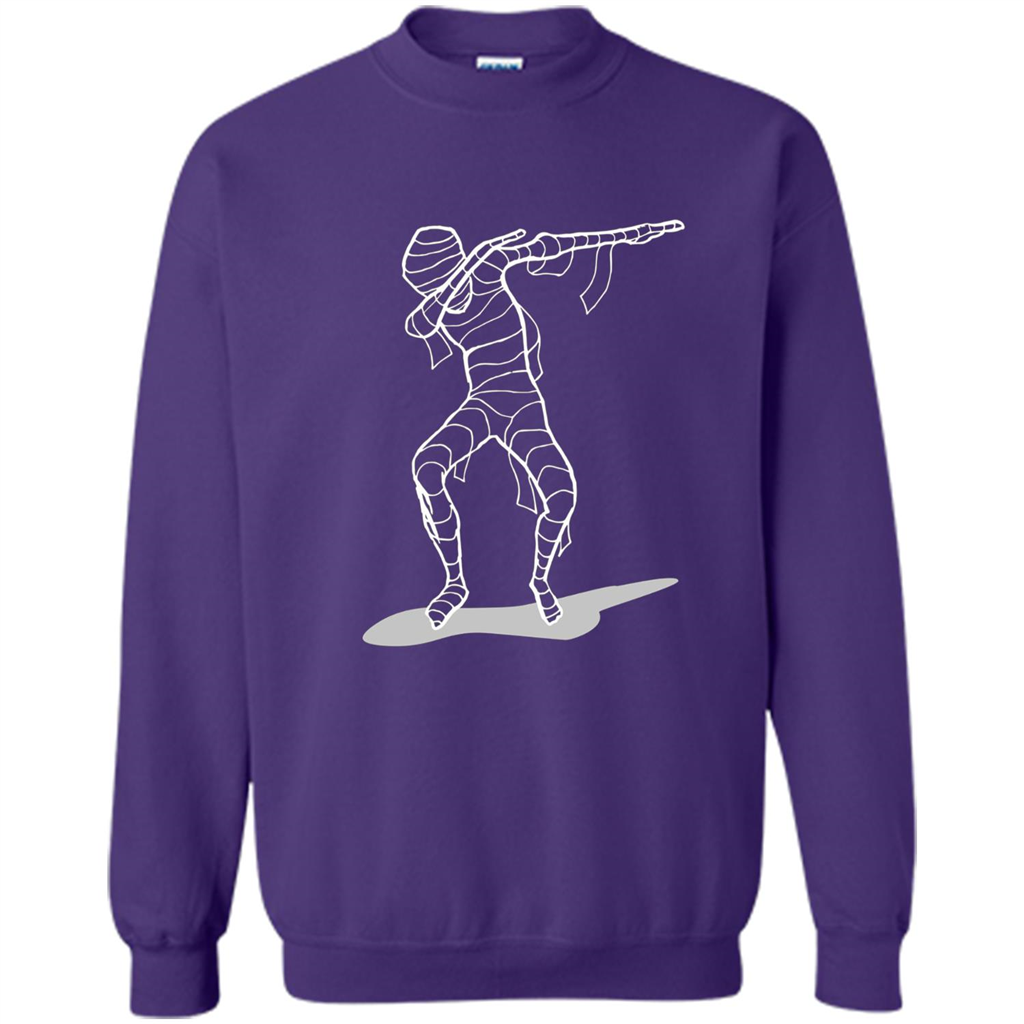 Dab Halloween T-shirt Hip Hop Dabbing Dancer T-shirt Purple