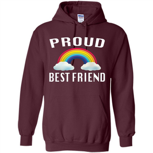 LGBTQ Pride Support T-shirt Proud Best Friend