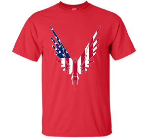 Be A Maverick American Flag Logo T-Shirt shirt