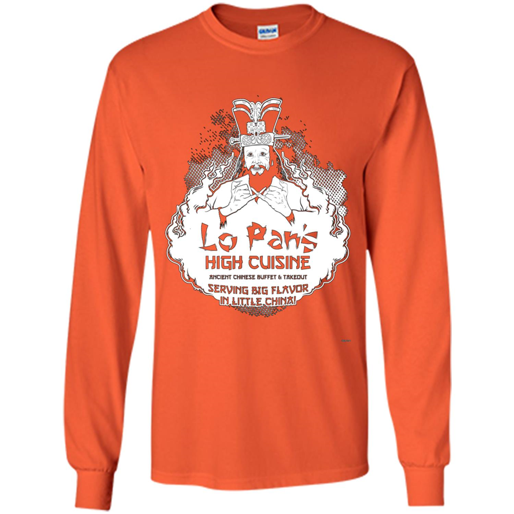 Lo Pan's High Cuisine T-shirt Orange