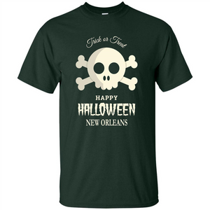 Halloween Trick or Treat Happy Halloween New Orleans T-shirt