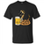 Smiletodaytees Funny Rattlesnake Drinking Beer T-shirt