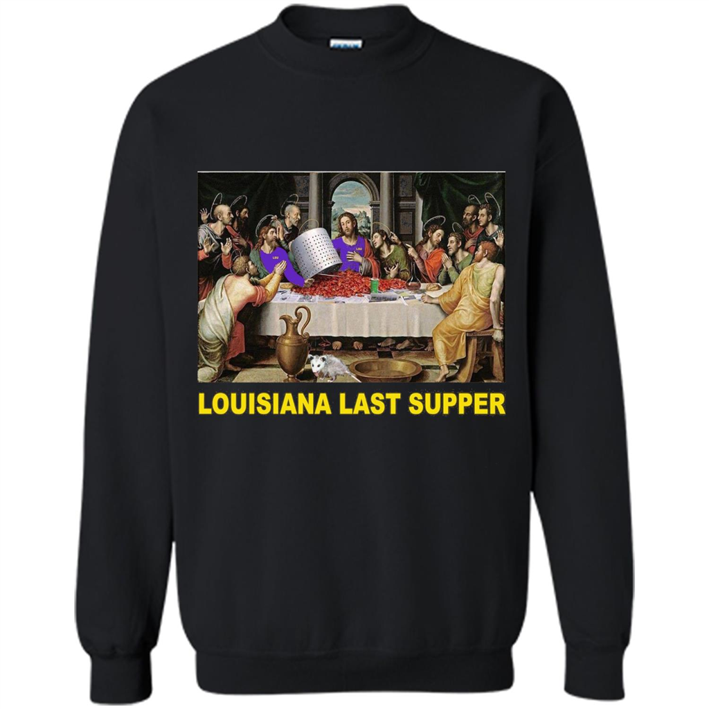 Louisiana Last Supper T-shirt Black