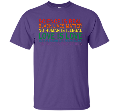 Love Is Kindness T-Shirt Black Lives LGBT Equality Feminist t-shirt Purple