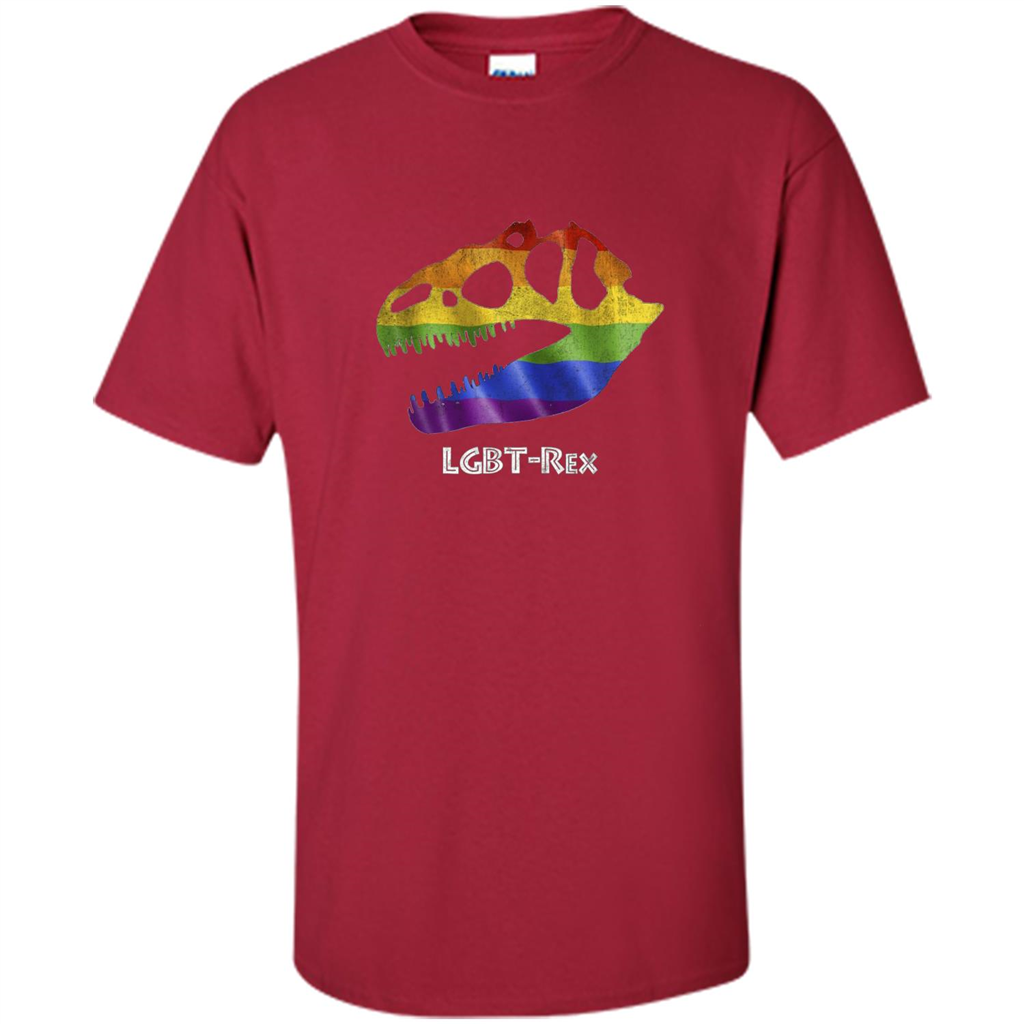 LGBTQ Pride T-shirt LGBT-Rex Cardinal