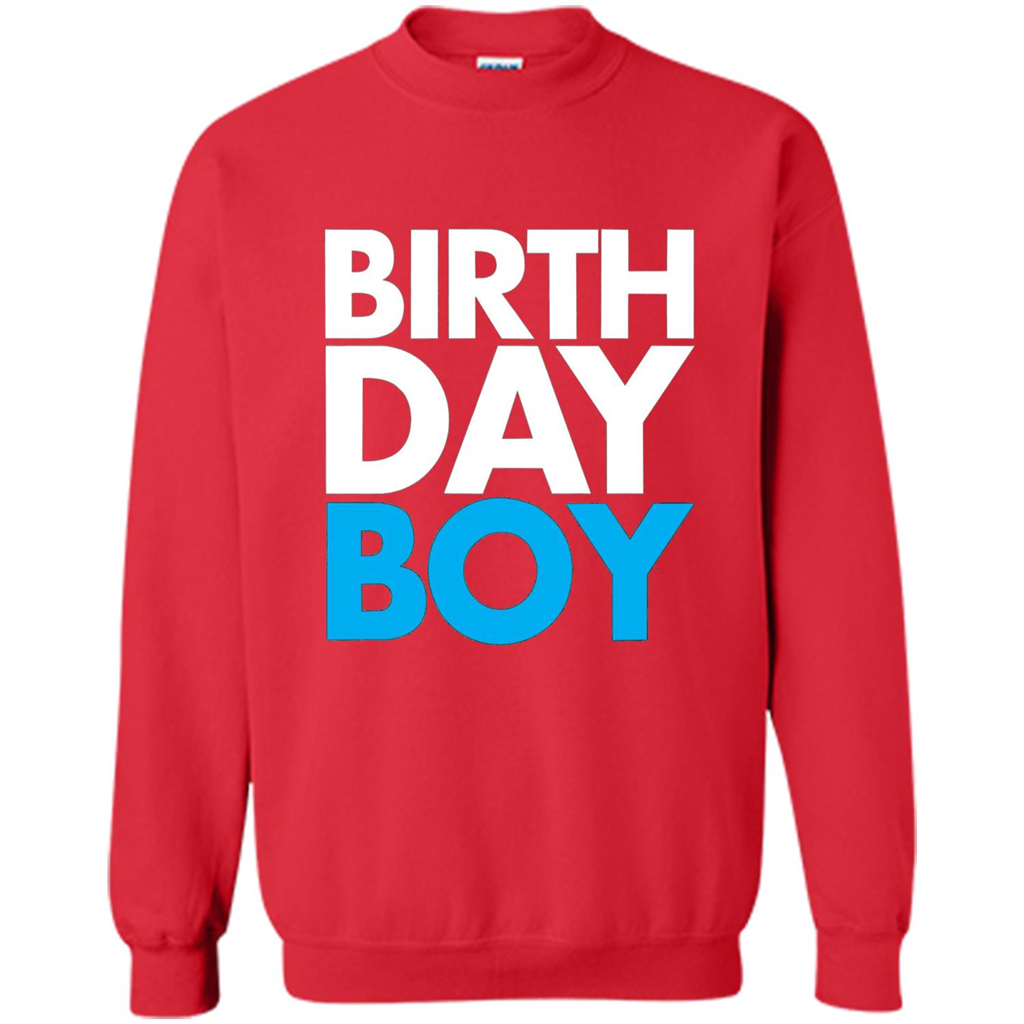Birth Day Boy T-shirt Red