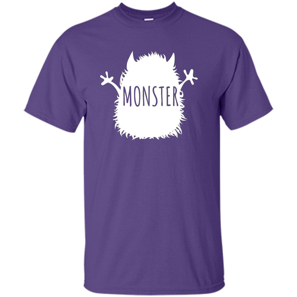 I've Created A Monster - Matching Halloween T-shirt Family T-shirt Purple