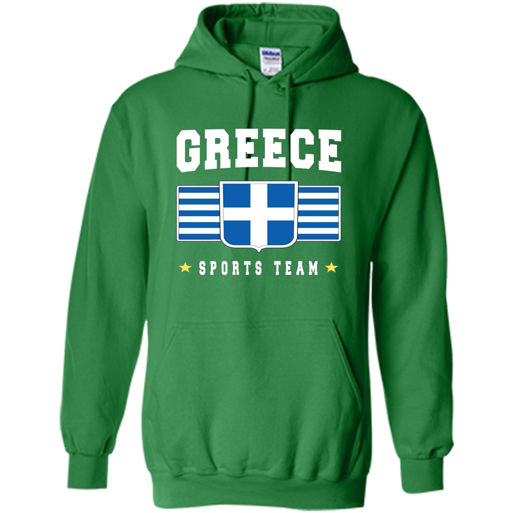 GREECE T-shirt Greek Flag T-shirt Sports Team Irish Green