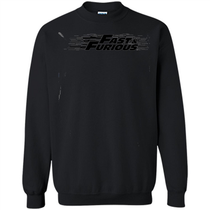 Movie T-shirt Fast And Furious Black