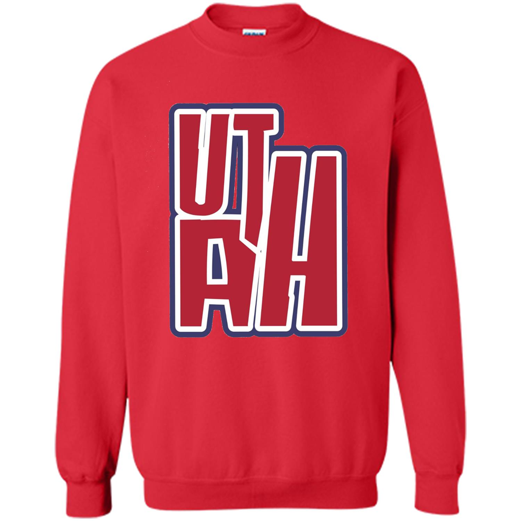 Utah American States T-shirt Red