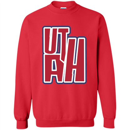 Utah American States T-shirt Red