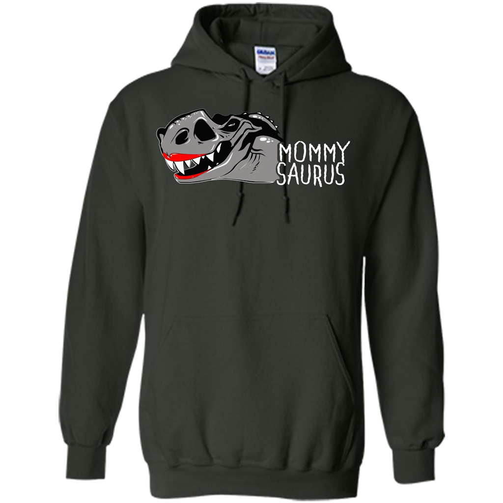 Mommy Saurus T-shirt Forest Green