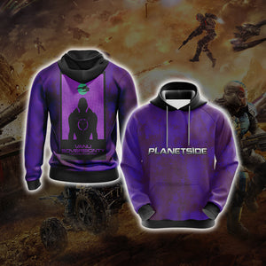 Planetside Vanu Sovereignty Unisex 3D Hoodie